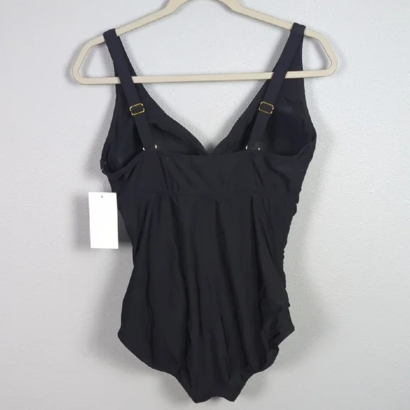 Black One-Piece Swimsuit - Picture 5 of 7